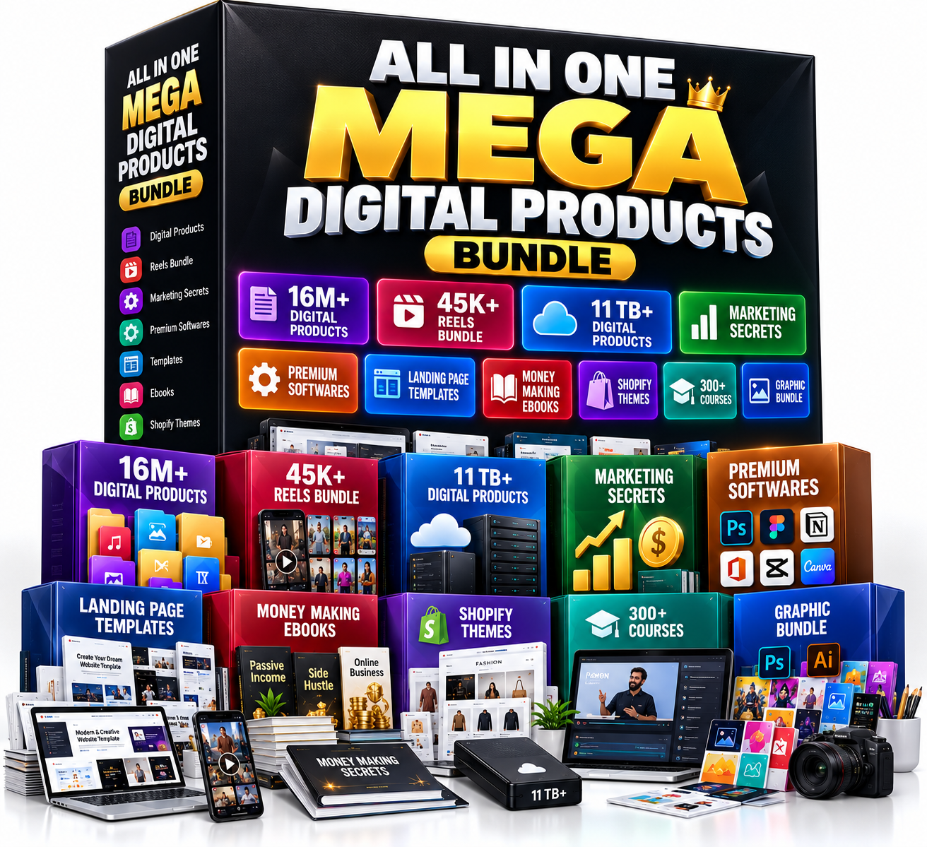 All-in-One Mega Digital Bundle